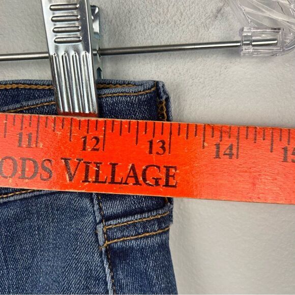 VERONICA BEARD Debbie High-Rise Skinny Jeans Button Fly Lava Stone Dark Wash 24 - Picture 5 of 16